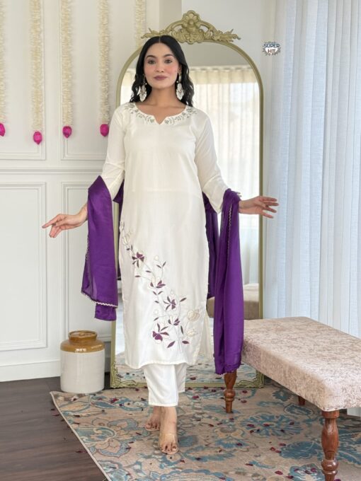 NEW LAUNCHING EXCLUSIVE FULLY STITCHED KURTI SET COLLECTION - Image 3