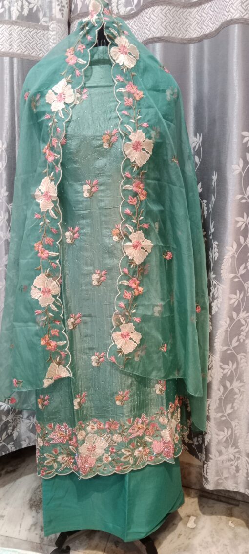 Tissue Salwar Suit--00056 - Image 4